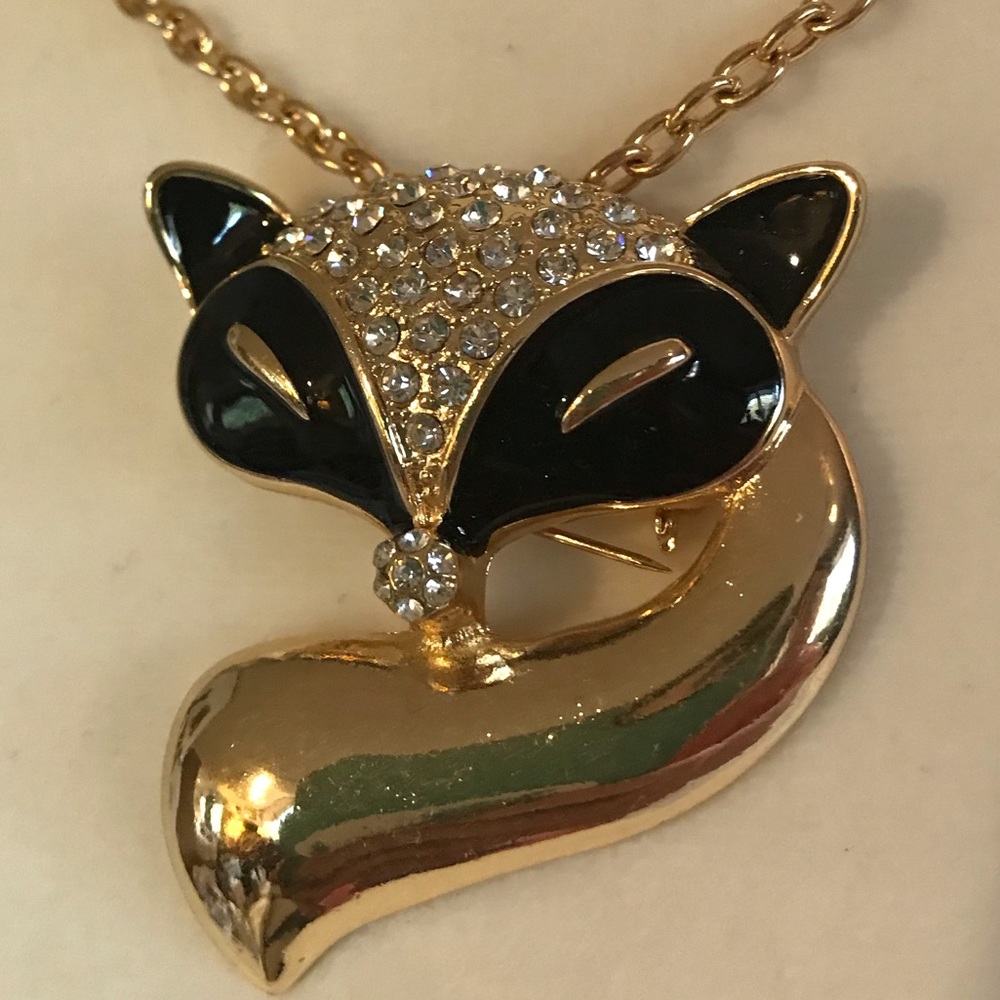 Beautiful Fox Necklace